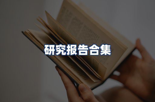 研究报告合集